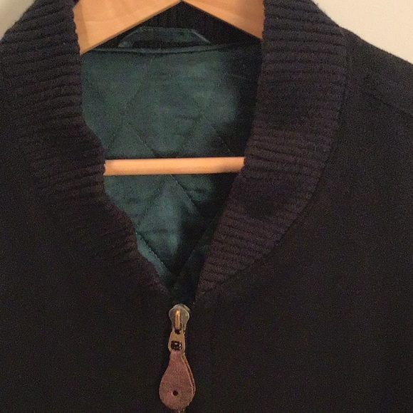 Hugo Boss black wool bomber size 54. XL - Picture 4 of 10